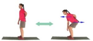 hip strength exercises demo for hip replacement clients