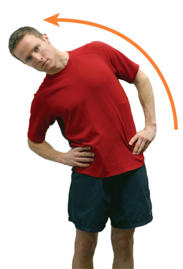Spine lateral flexion