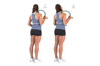 Inhibit/self-myofascial release overactive muscles