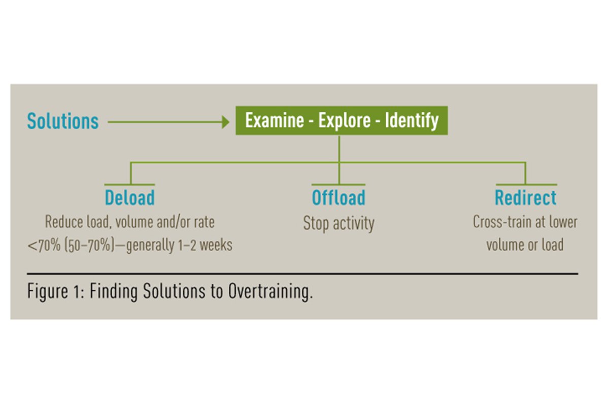 diagram to prevent overtraining