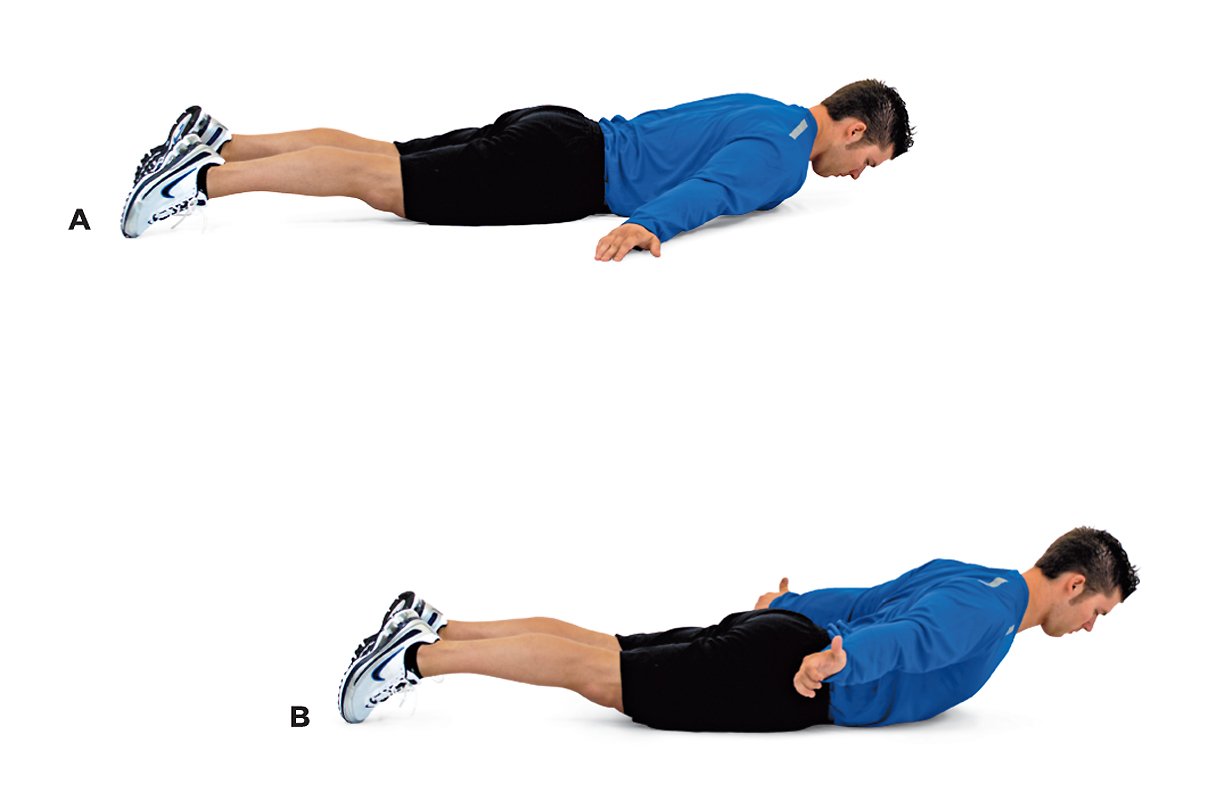 pt doing a floor-cobra