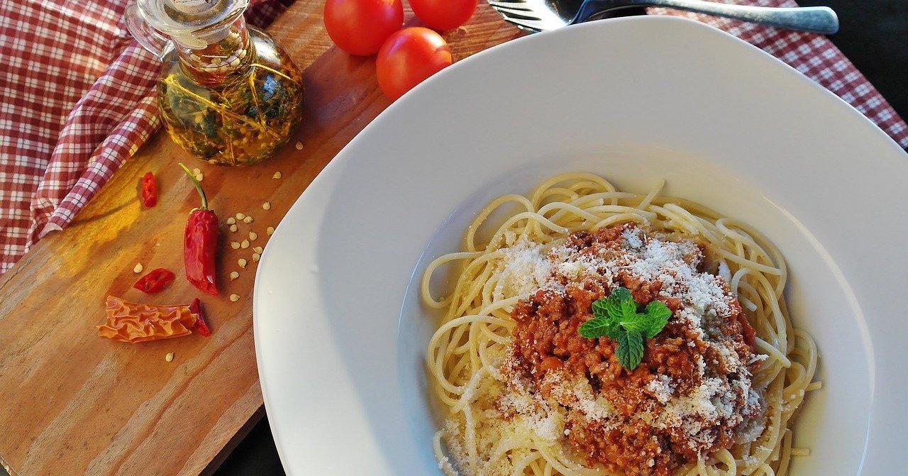 Bowl of spaghetti