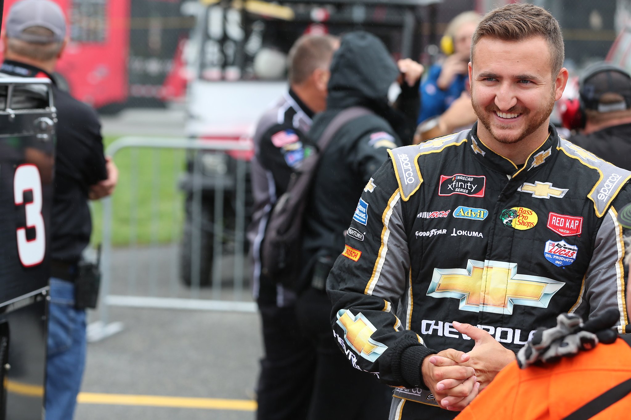 Racecar driver Shane Lee